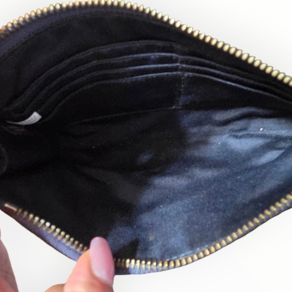 Coach Mickie Crossbody Bag in Pearlized denim blue leather - Picture 6 of 13